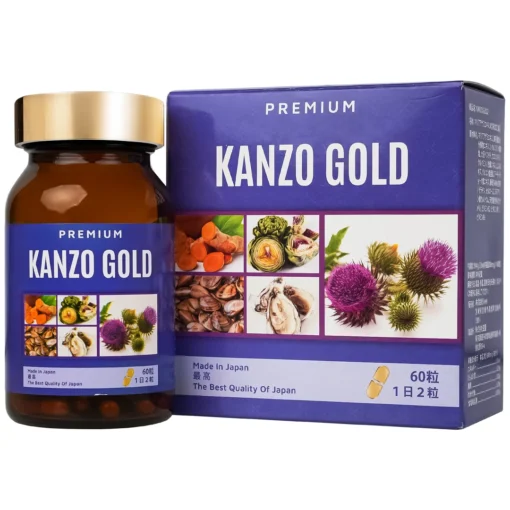 KANZO GOLD - Hỗ Trợ Giải Độc Gan, Bảo Vệ Sức Khỏe